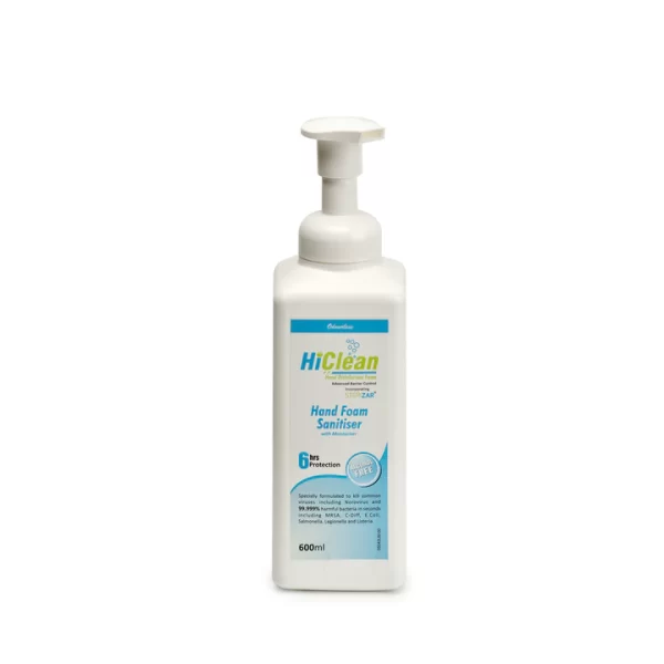 HiClean Hand Foam Sanitiser (Odorless) - 600ml