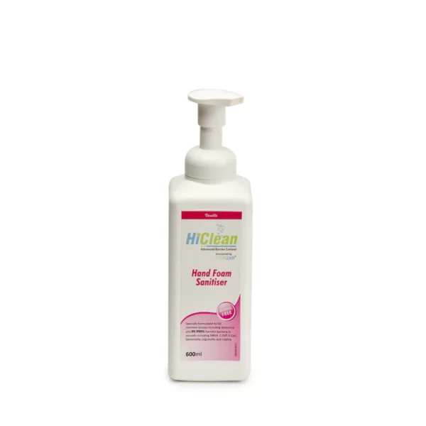 HiClean Hand Foam Sanitiser (Vanilla) - 600ml
