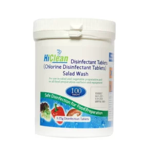 HiClean Salad Wash Chlorine Tablets (1.7g NADCC) - 100s