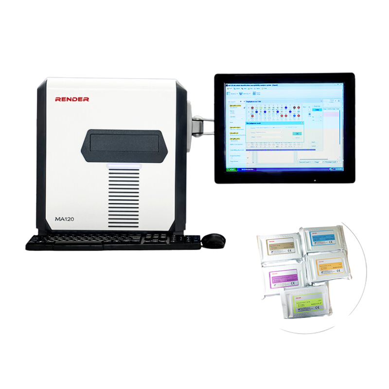 Microbiology- render Automated Blood ID&AST System MA120 - GHC