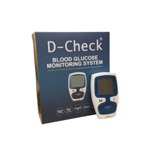 D-Check Blood Glucose Monitor – Glucose Monitoring System