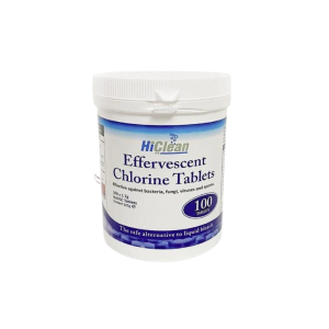 HiClean Effervescent Chlorine Tablets – 100