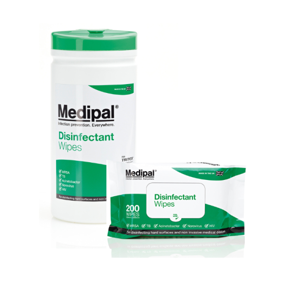 Medipal Disinfectant Wipes – 200 Wipes -GHC