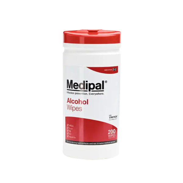 Medipal Alcohol Disinfectant Wipes – 200 Wipes - GHC