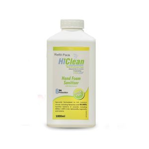 HiClean Hand Foam Sanitiser (Lemon) – 1000ml