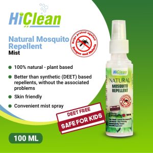 HiClean Natural Mosquito Repellent – Spray (Mist)