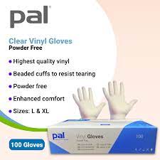 Pal Vinyl Gloves Powder Free – Clear (Extra Large)