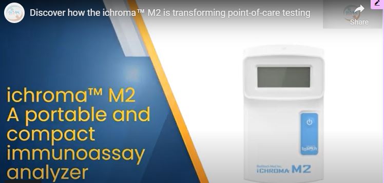 ichroma™ M2 is transforming point-of-care testing