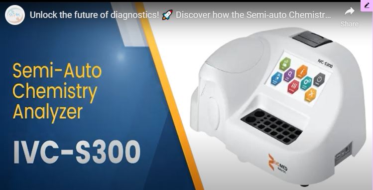  Semi-auto Chemistry Analyzer IVC-S300